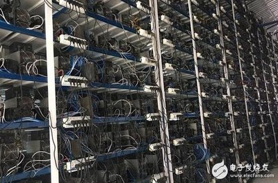 Hosted Mining Farm with Rows of Optimized ASIC Devices