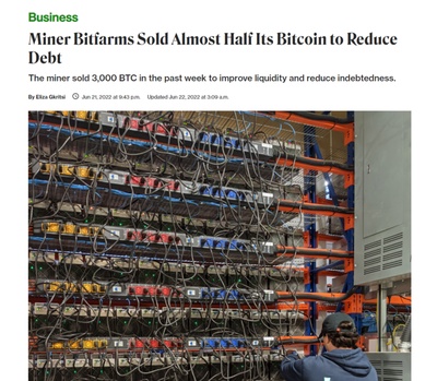 A sprawling mining farm with multiple rigs
