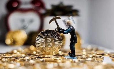 A large-scale mining farm showcasing various mining rigs